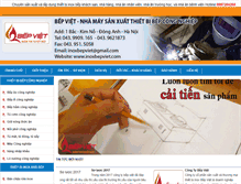 Tablet Screenshot of inoxbepviet.com